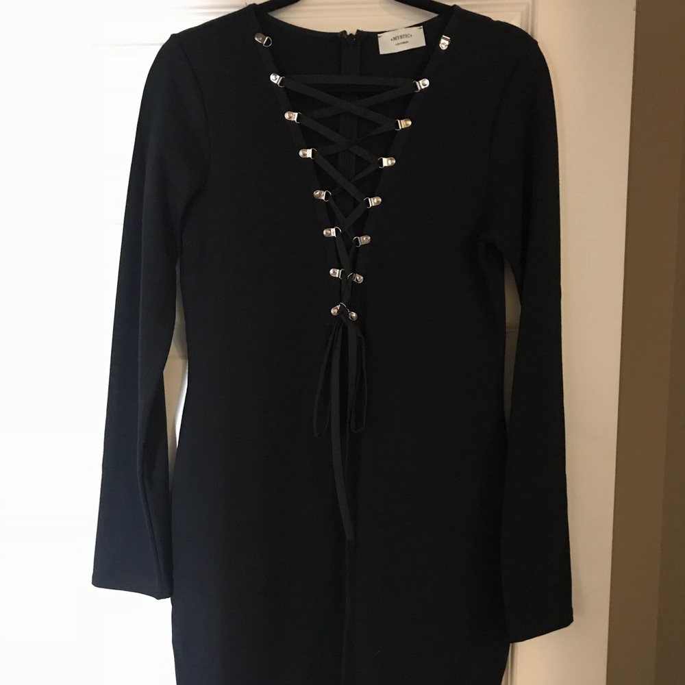 Cross Cross front Dress